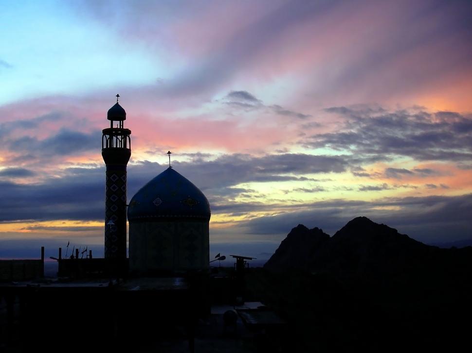 Free Image of Qom metropolis - Silhouette 