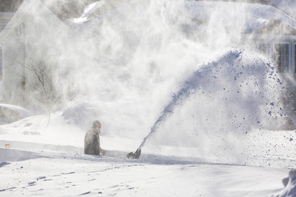 Free Image of Snow clearing 