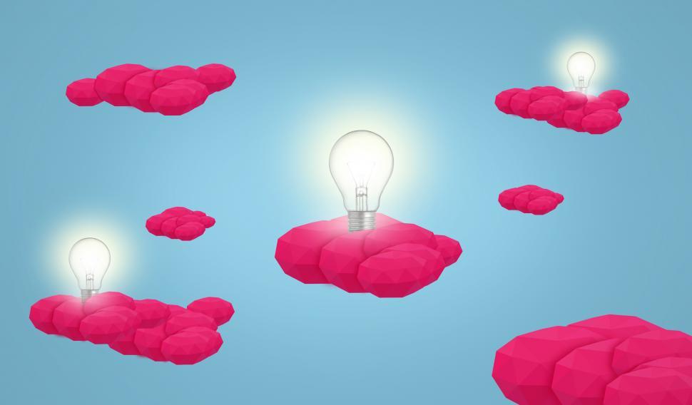 Free Image of Floating Ideas 