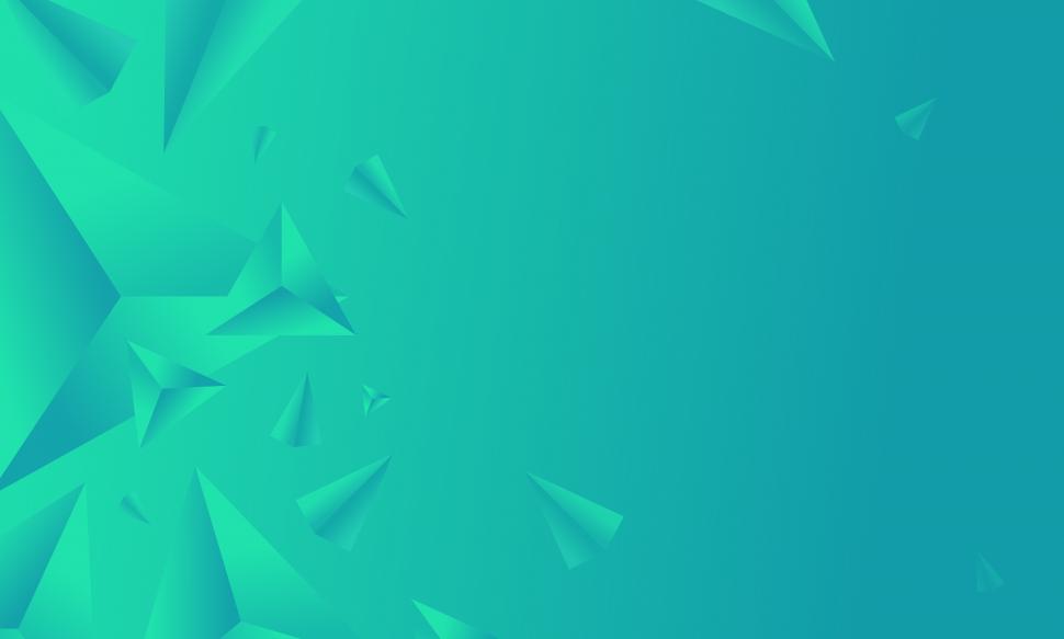 Free Image of Abstract Background - Cyan and Turquoise 