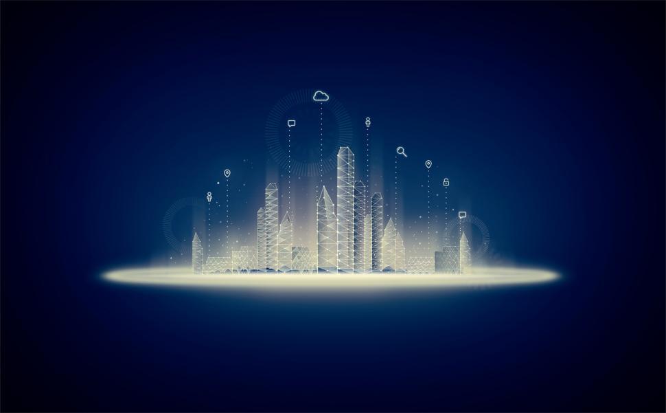 Free Image of Smart City - Internet of Things - 5G 
