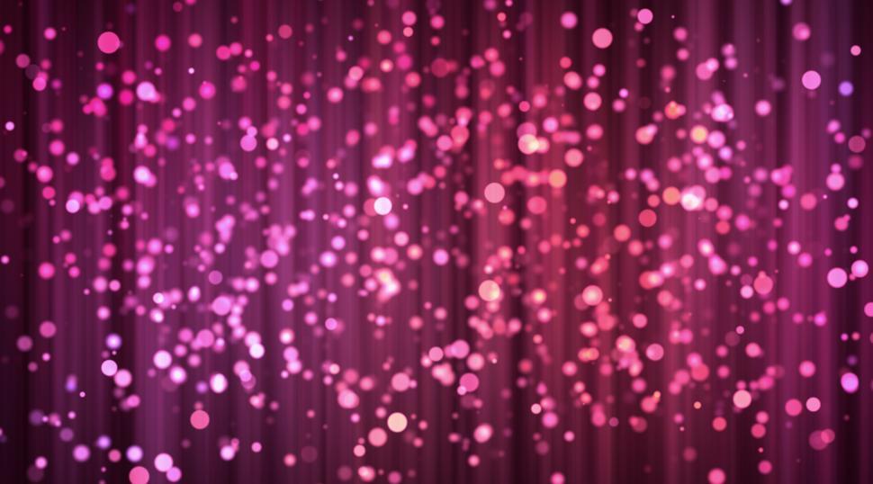 Free Image of Bokeh - Small Circles on Purple 