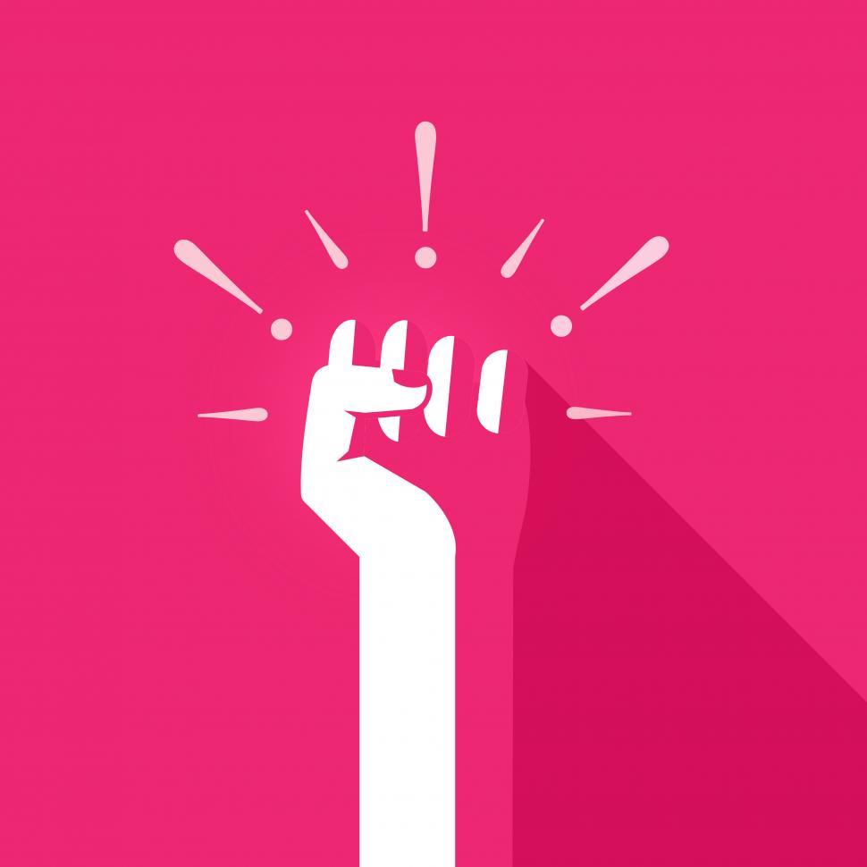 Free Image of Fist - Power to the People - Uprising 