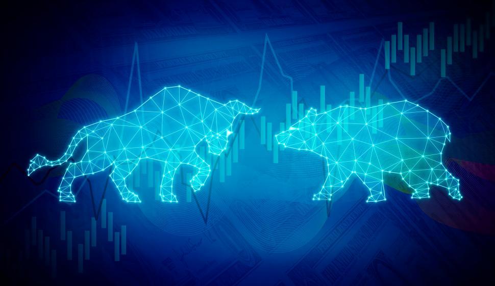 Free Image of Bull and Bear - Financial Markets Concept 