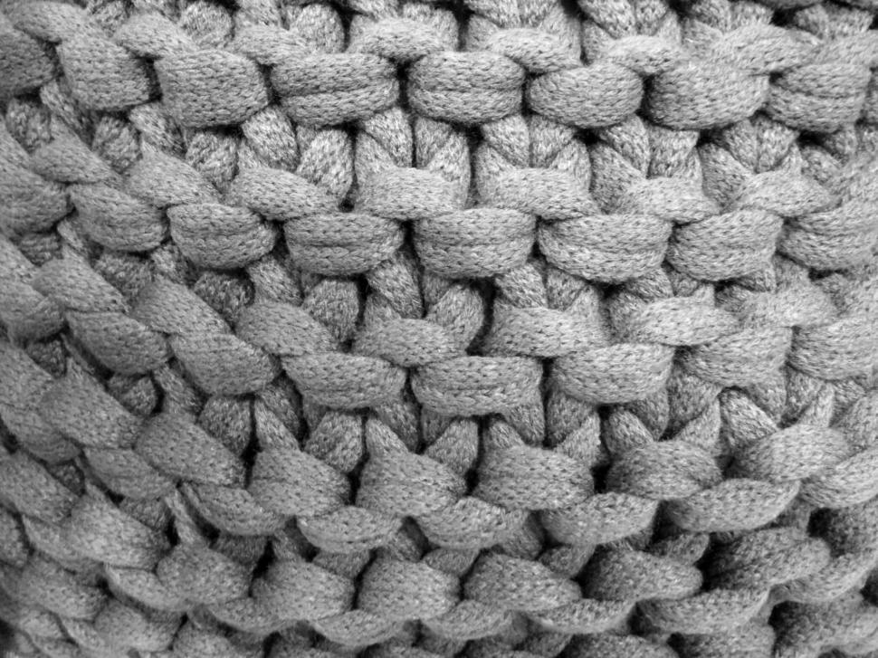 Free Image of Knotted Fabric Texture  