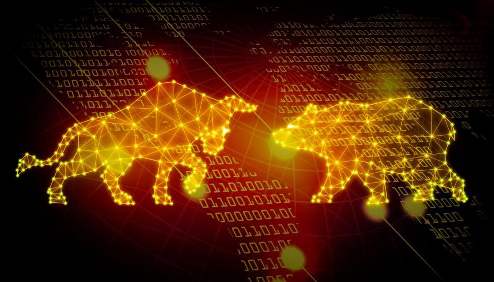Free Image of Financial Markets - Bull and Bear 