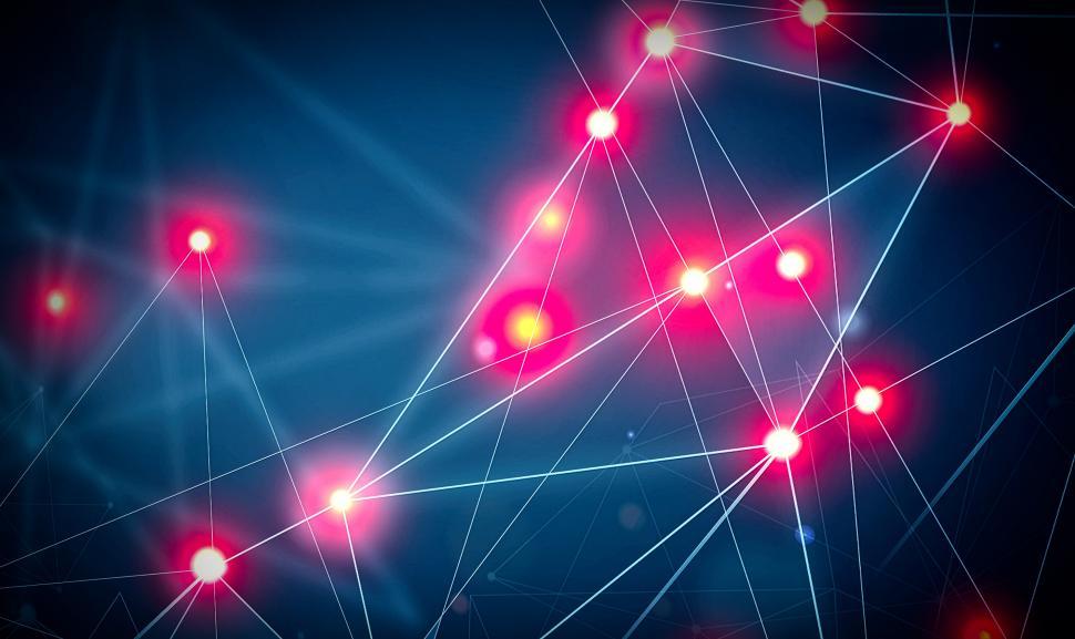 Free Image of Network - Abstract Technology Background 