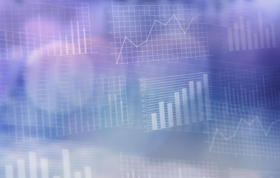 Free Image of Various business graphs and charts 