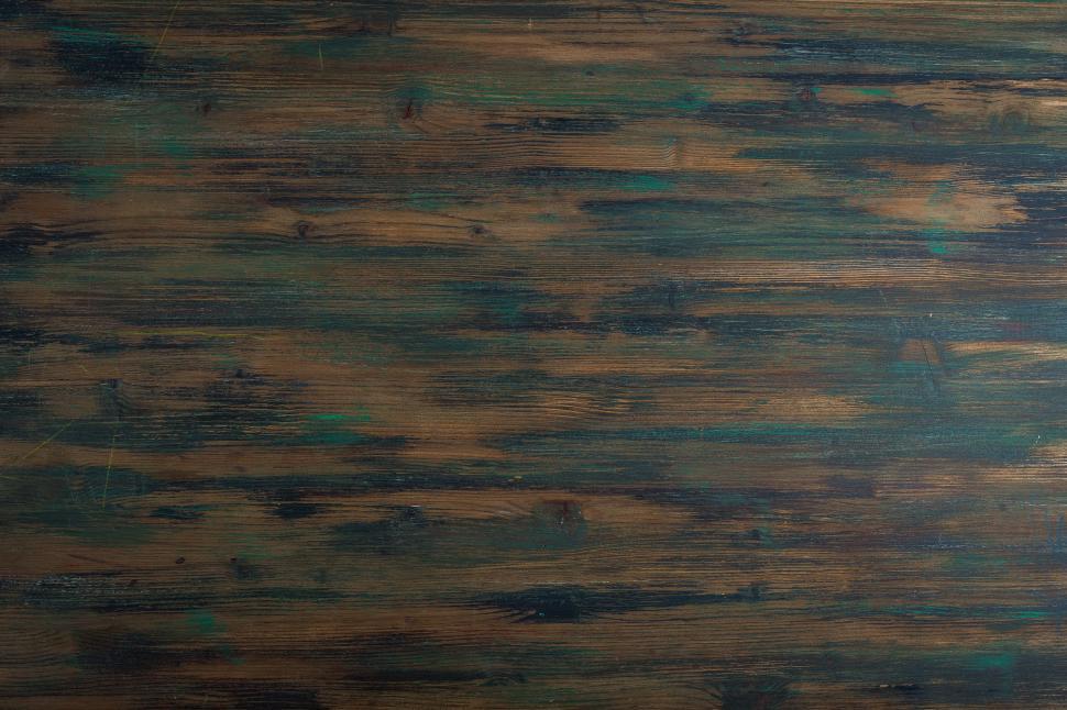 Free Image of Close up of dark plank wood board texture 
