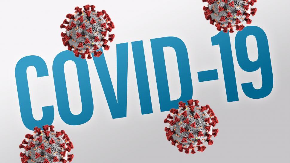 Free Image of COVID-19 Coronavirus Text and Virus 