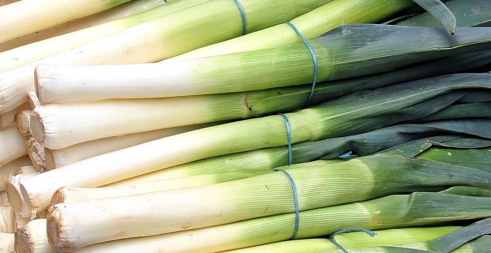 Free Image of Bundles of Leeks 