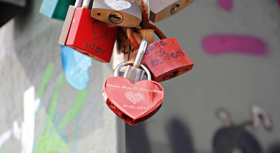 Free Image of Padlocks of Love 