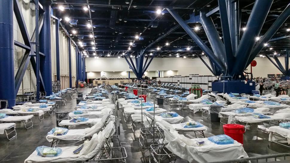 Free Image of Federal Medical Facility During Emergency Response  
