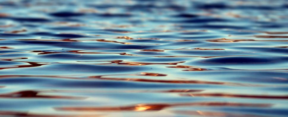 Free Image of Water texture - panorama or ripples 