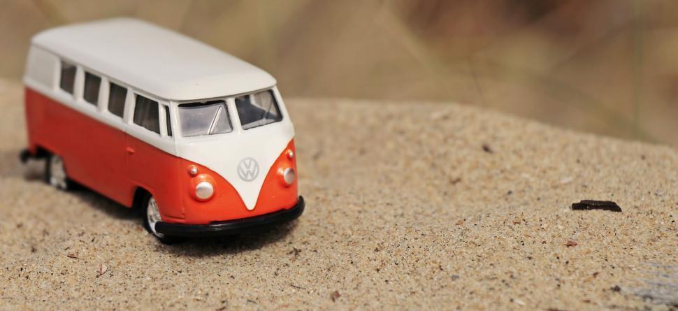 Free Image of Model of VW Bus 