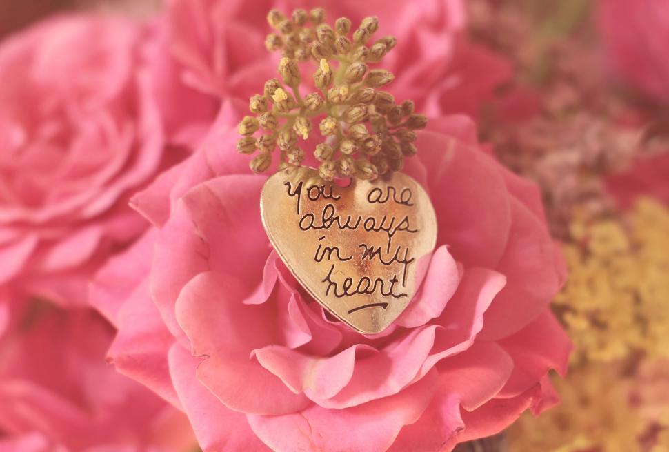 Free Image of You are always in my heart 