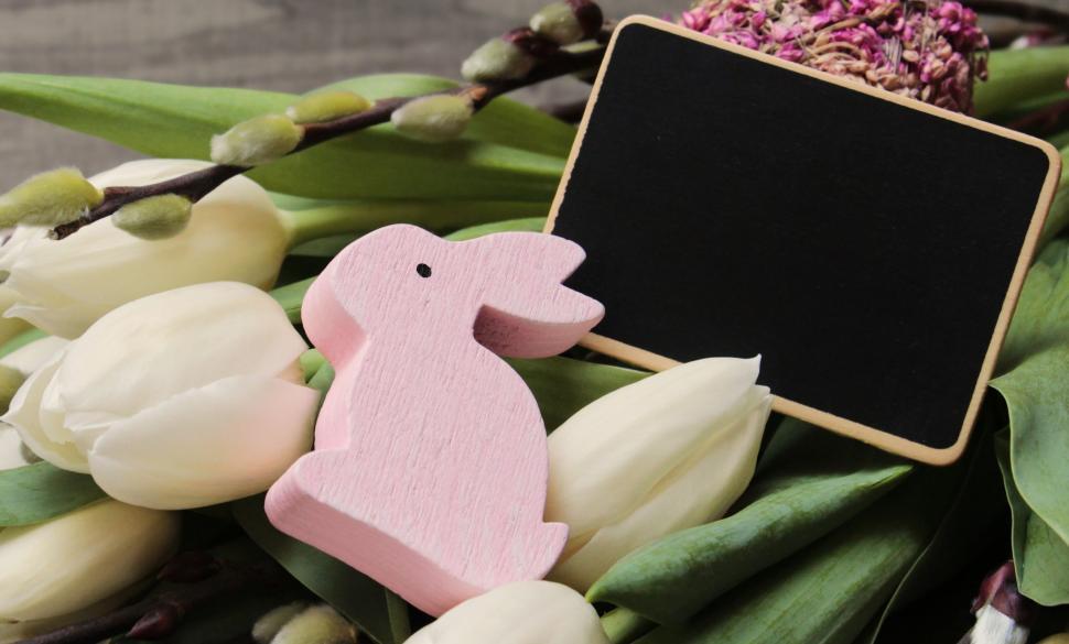 Free Image of Blank Easter Message 