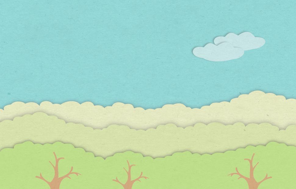 Free Image of Forest and Sky Background - Nature - Cutout 