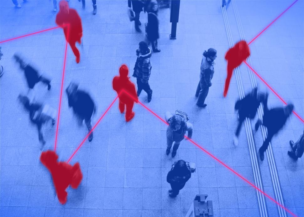 Free Image of People - Commuters - Contagion - Transmission - Network 