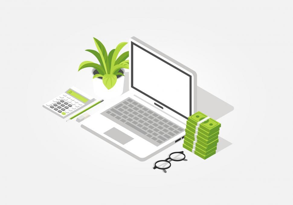 Free Image of Accounting Concept - Mock Up 