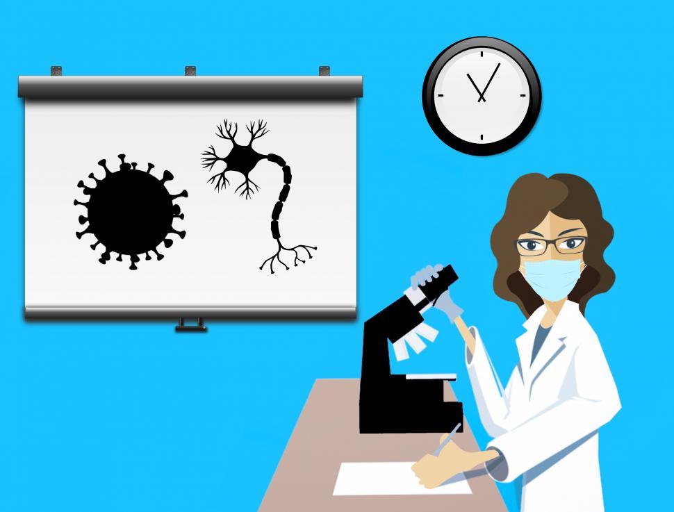 Free Image of Research for Corona virus drug  