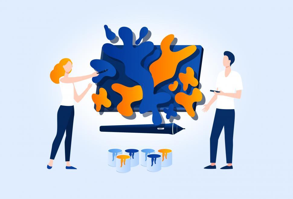 Free Image of Modern Creative Work - Presentation - Design - Creativity 