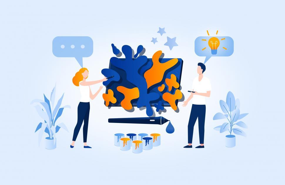 Free Image of Modern Creative Work - Presentation - Ideas - Creativity 
