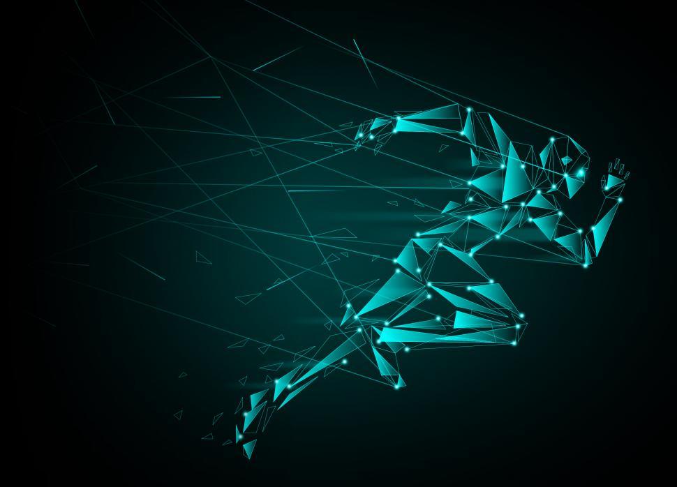 Free Image of Bionic Runner - Digital Twin  
