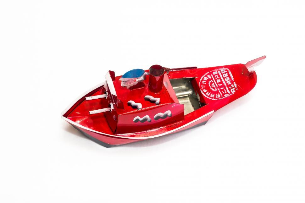 Free Image of Red Toy Battleships Red Toy Battleships 