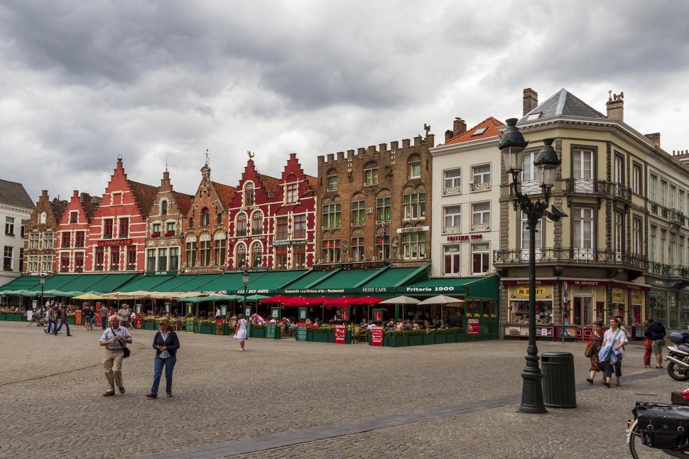 Free Image of City market 