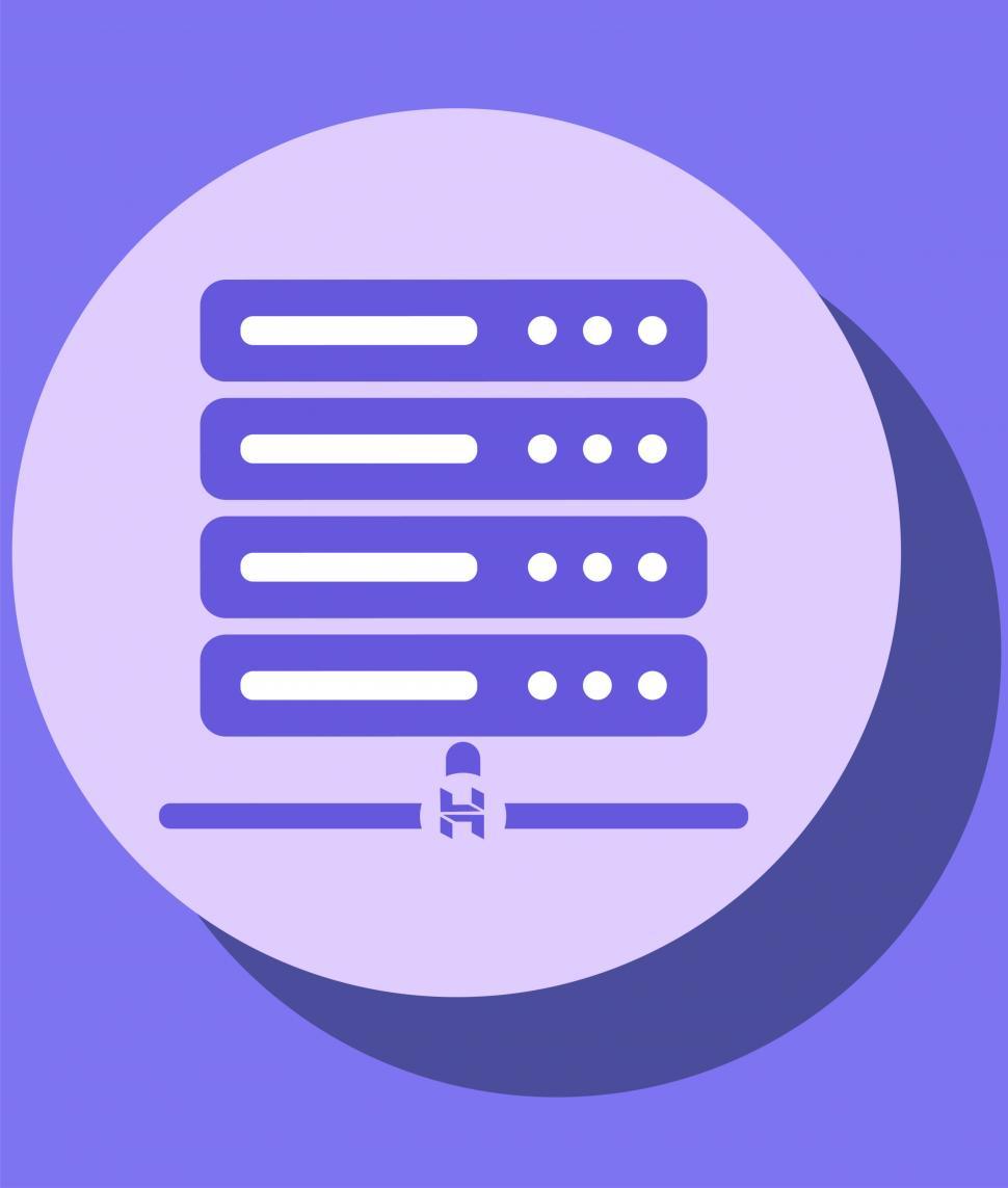 Free Image of Server Icon 