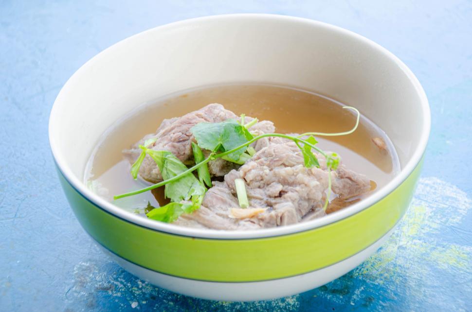 Free Image of Pork Soup  