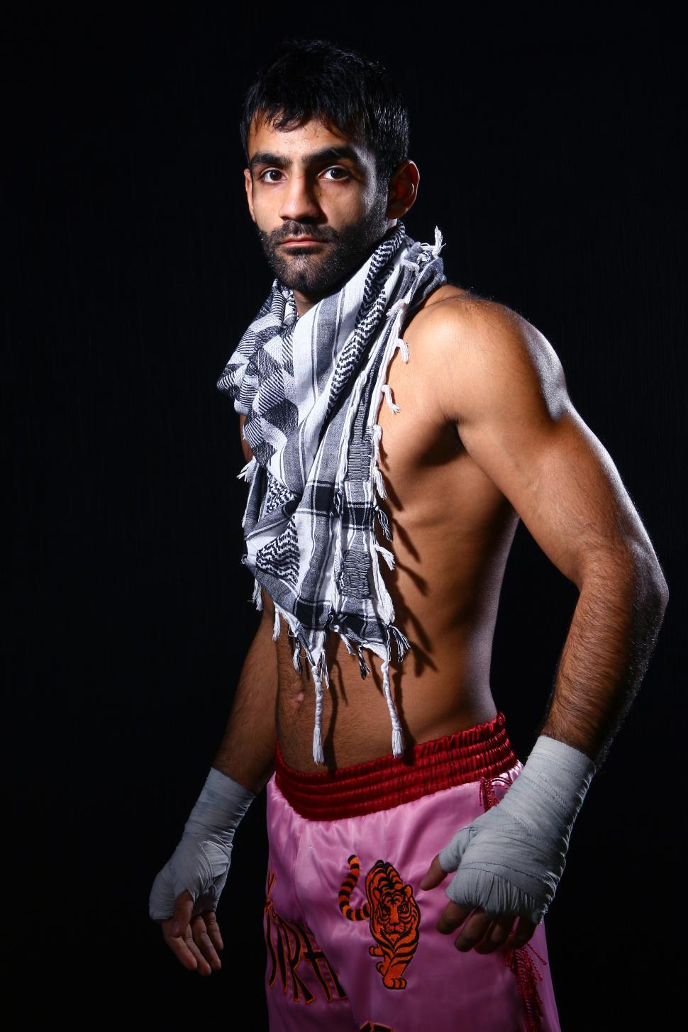 Free Image of boxer looking at camera 