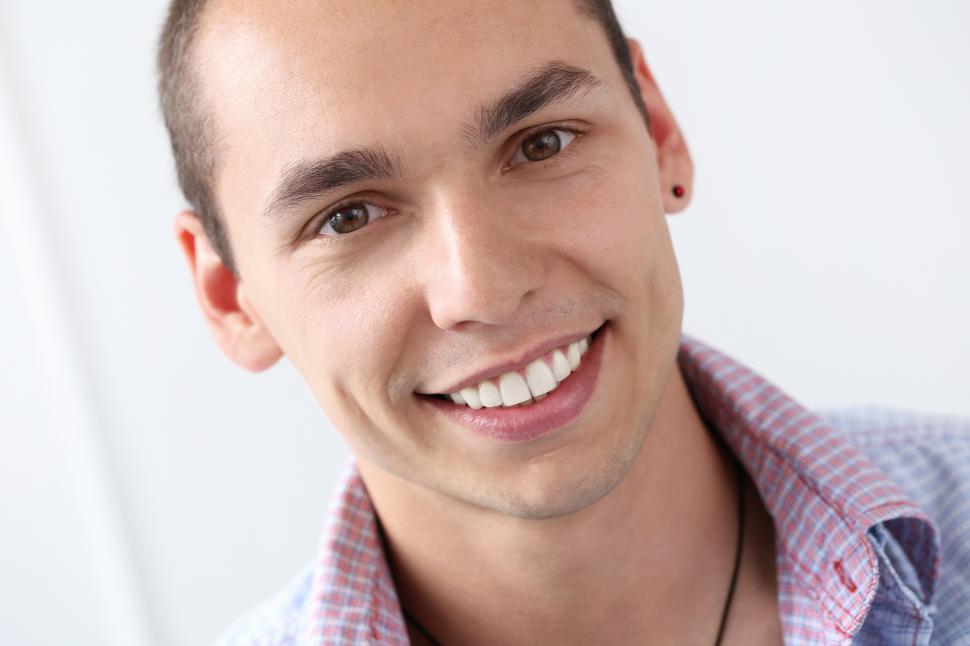 Free Image of Happy, successful man 