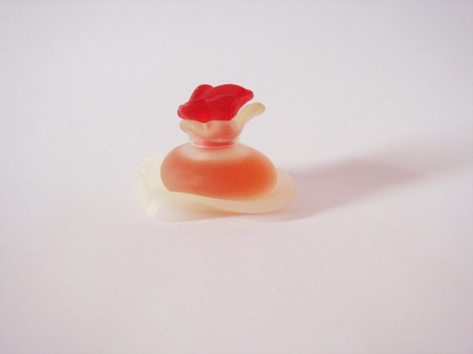 Free Image of Small Bottle With Red Cap 