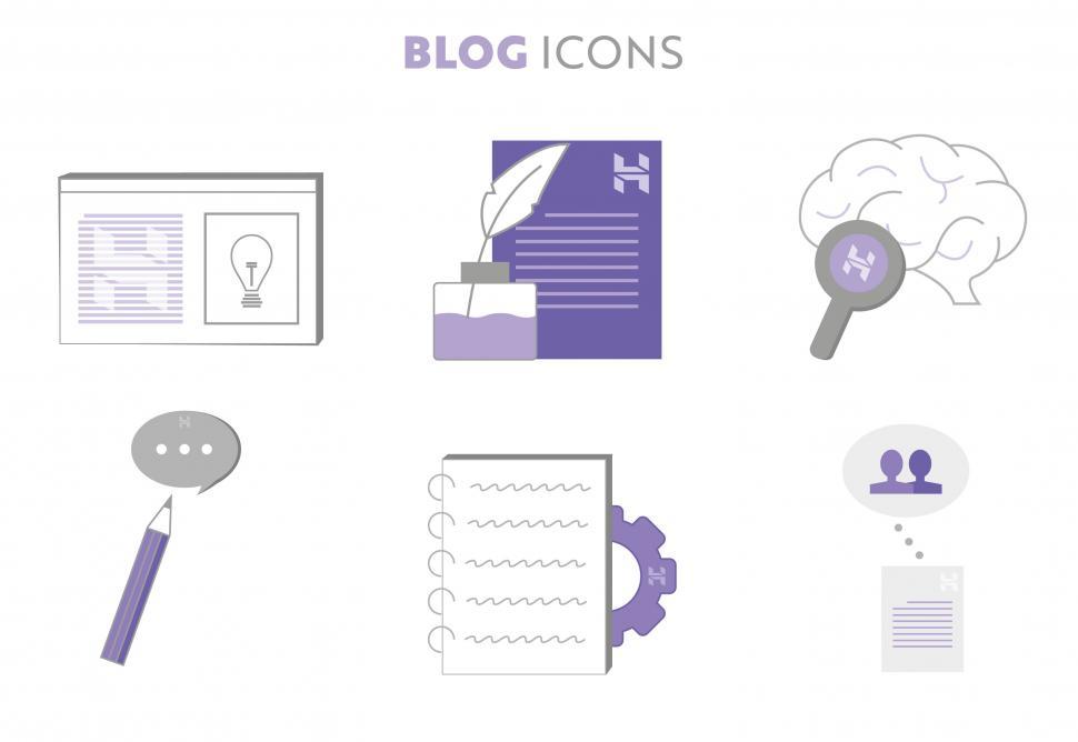 Free Image of Assorted Items on White Background 