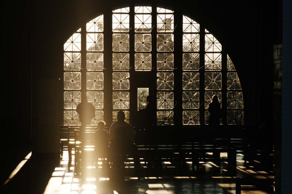 Free Image of Ellis Island immigration station interior 
