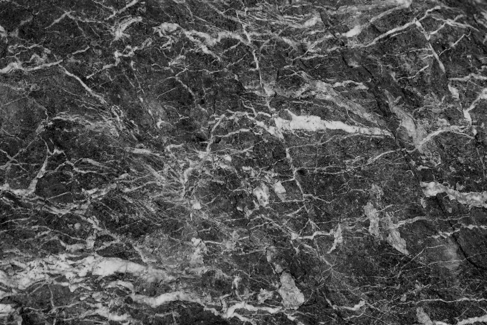Free Image of  Black and white rock texture background  