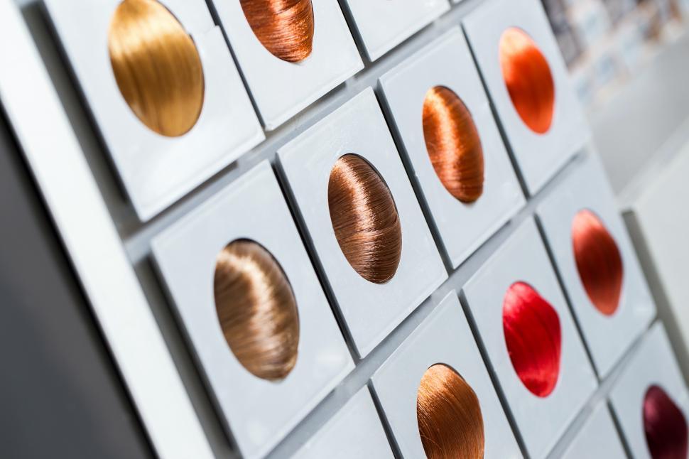 Free Image of Hairstyle. Hair tone options 