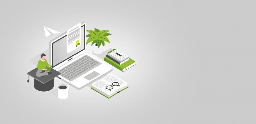 Free Image of Online Degree Concept - Online Learning 