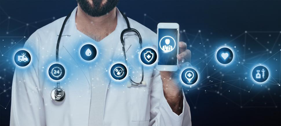 Free Image of Telemedicine Concept - e-Health - Virtual Healthcare - Telehealt 