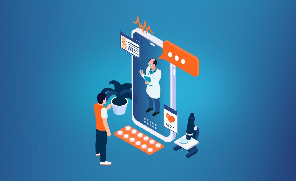 Free Image of Telehealth Concept - eHealth - Telemedicine 