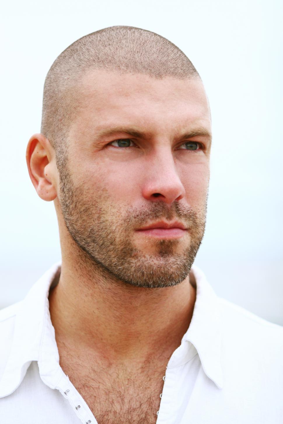 Free Image of Serious looking man 