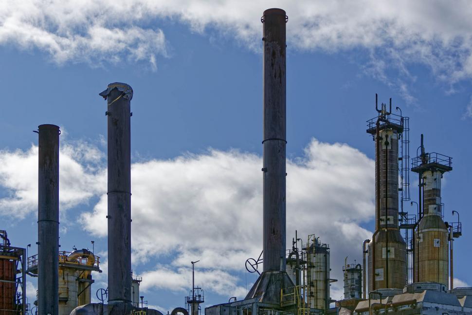 Free Image of Industrial complex 