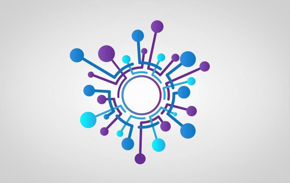 Free Image of Abstract Geometric Drawing 