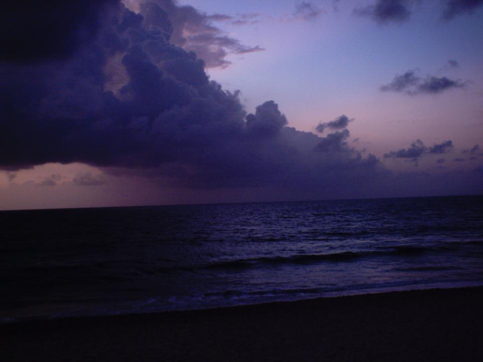 Free Image of Blue skys at night,sailors delight 