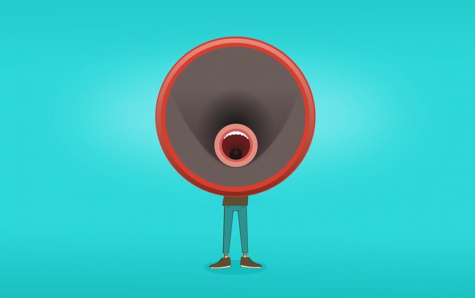 Free Image of Shouting - Shout Out Loud - Make Yourself Noticed - Speak - Mark 