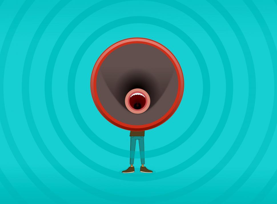 Free Image of Shouting - Shout Out Loud - Make Yourself Noticed - Speak Up - M 
