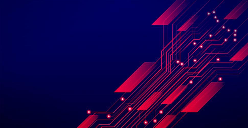 Free Image of Abstract Electronic Circuit - Background - With Copyspace 