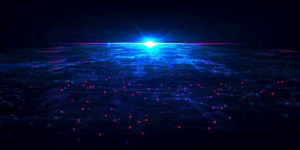 Free Image of Abstract Background - Big Data - Neural Networks - AI 